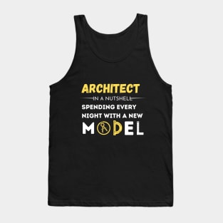 Architect in a nutshell Unisex Tank Top